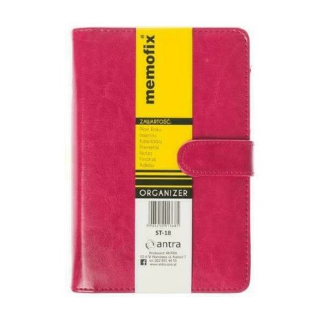 Organizer Antra Memofix ST-18 Malinowy